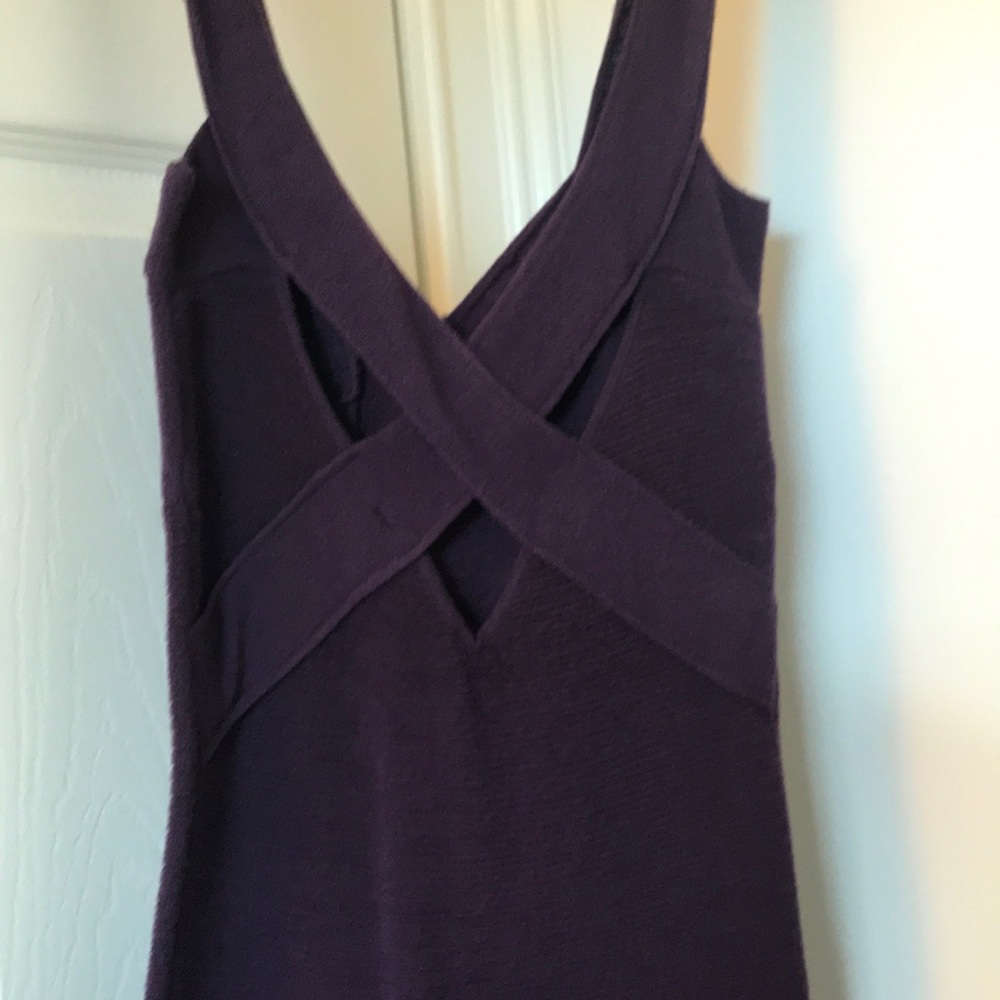 BCBG maxazria purple mini dress, NWT Xs